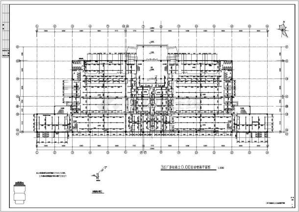 [广西]工业厂房建筑给排水施工图-图一