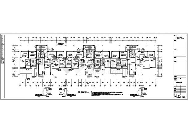 【河南】31085㎡一类高层综合性商住楼全套电气施工图纸-图二
