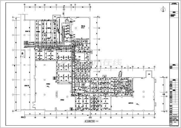 [北京]2.2万平米十二层公寓建筑给排水施工图-图二