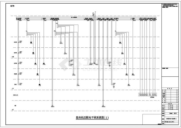 【浙江】31158㎡知名广场商业建筑群全套电气施工图-图二