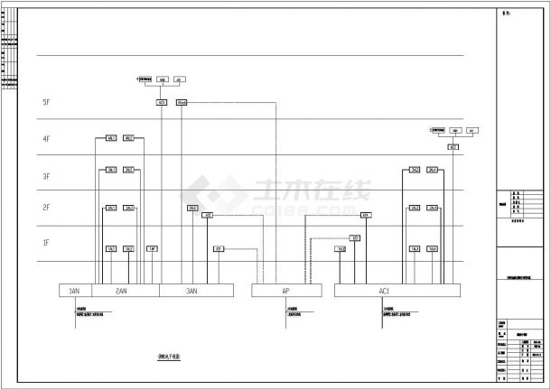 【辽宁】四层工业办公楼全套电气设计施工图纸-图一