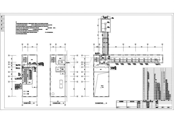 黑龙江某单层锅炉房电气设计图（第三类防雷）-图一