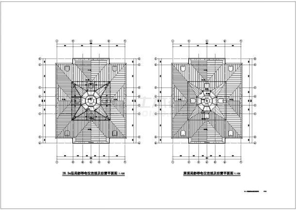 [广东]12万平地上两层知名酒店电气设计施工图纸（第三类防雷）-图一