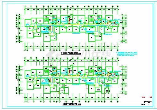 [南京]某10万平二十层住宅强弱电电气设计施工图纸-图一
