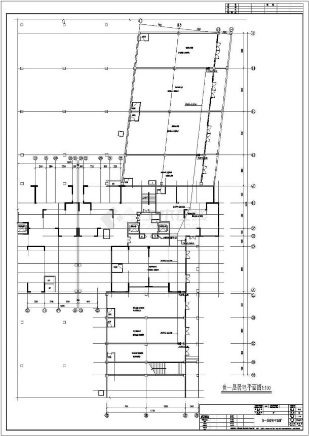 [湖南]某13.5万平多栋十六层建筑住宅楼全套电气设计图（含配套幼儿园）-图二