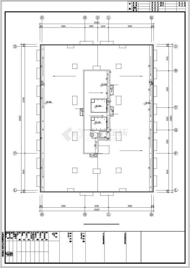 [上海]36600㎡二十四层综合商务办公大厦全套电气施工图纸（甲级设计院商场及办公式公寓）-图二