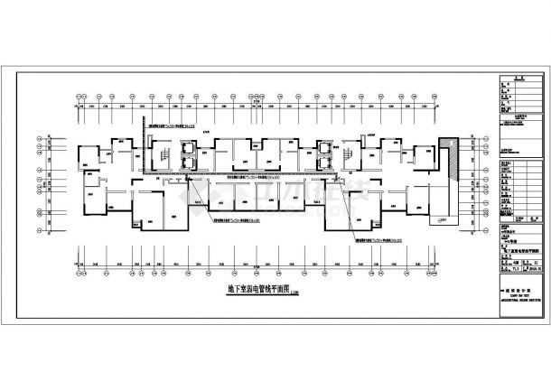 湖南某十九层住宅小区电气设计图（二级负荷）-图一