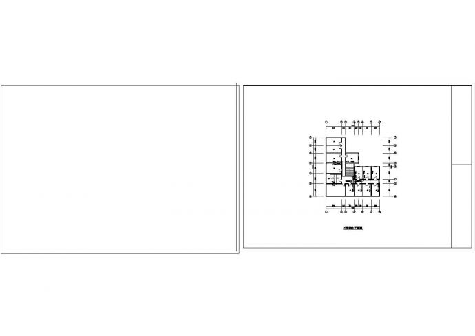 1700㎡综合性重点大学食堂电气设计施工图纸_图1
