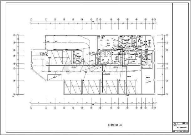 某7923.94㎡八层商贸中心迎宾楼电气设计图（二级负荷）-图一
