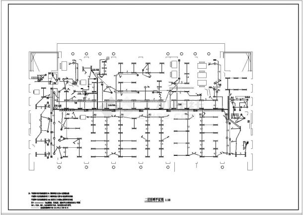 【河北】23623㎡综合性二级甲等医院病房楼电气设计施工图纸-图一
