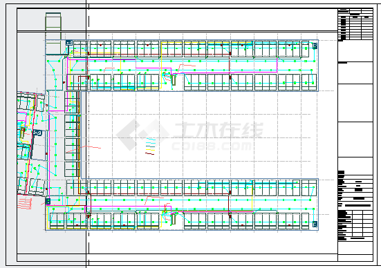 [北京]68736㎡综合小区地下车库全套电气施工图纸（知名设计院）-图二
