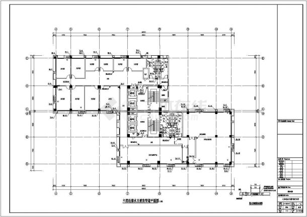 [四川]11325.97㎡一类高层办公建筑全套电气施工图纸136张（水暖电）-图二