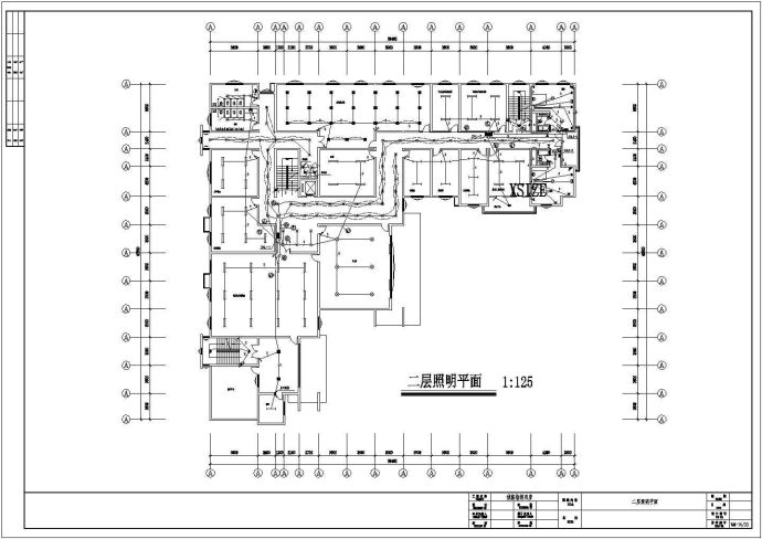 江苏某5925.2平方米五层侦察指挥办公楼电气设计图纸_图1