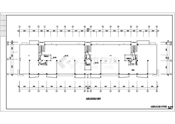 某地上十二层住宅建筑电气设计图纸（二级负荷）-图二