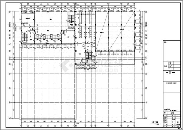 生活基地二层食堂、浴室、锅炉房全套施工图（独立基础）-图二