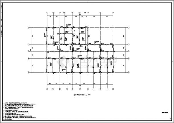 [安徽]某地上四层住宅小区社区医院电气设计施工图纸（第三类防雷）-图一