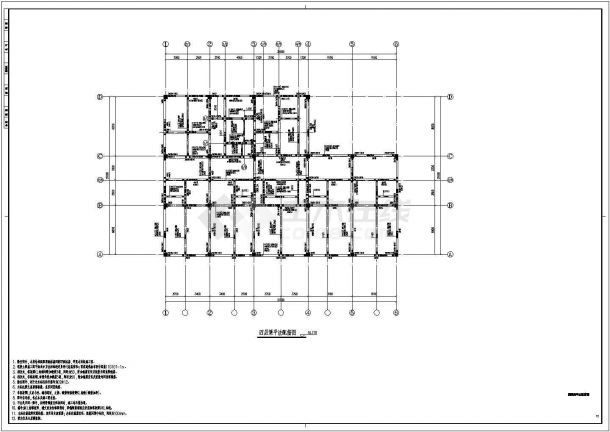[安徽]某地上四层住宅小区社区医院电气设计施工图纸（第三类防雷）-图二