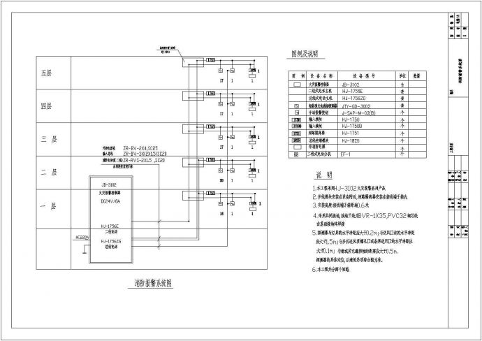【杭州】某五层酒店全套电气设计施工图_图1