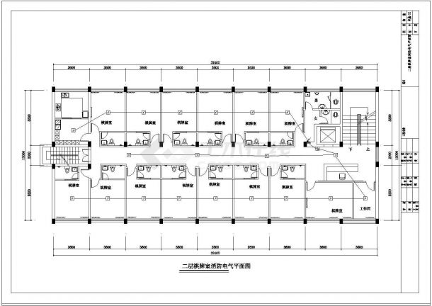 【杭州】某五层酒店全套电气设计施工图-图二