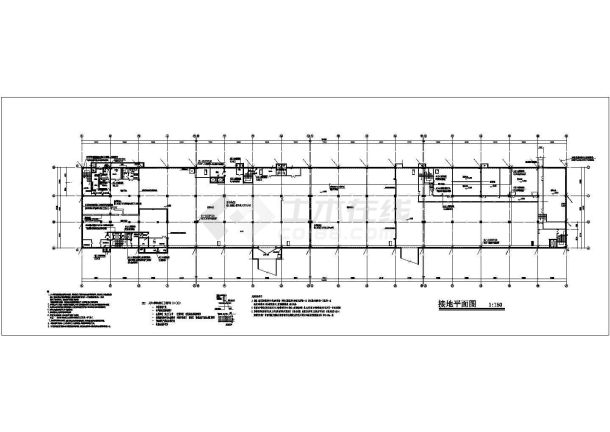 【江苏】19519㎡某四层客运中心全套电气设计施工图-图二