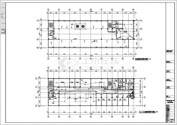 [江西]某20000㎡十三层钢筋混凝土结构医院电气施工图（三级负荷）-图二