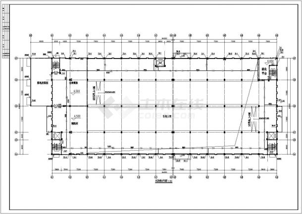 某地四层仓库工程给排水施工设计图-图二