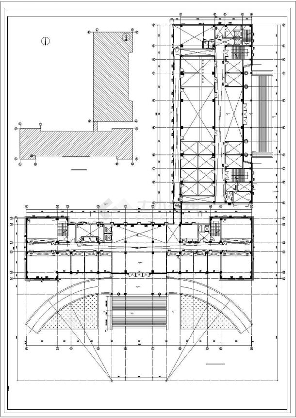 9层办公楼建筑给排水施工图（直饮水系统）-图二