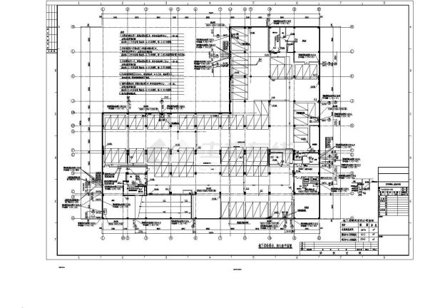 [上海]9层石油化工生产基地建筑给排水施工图-图二