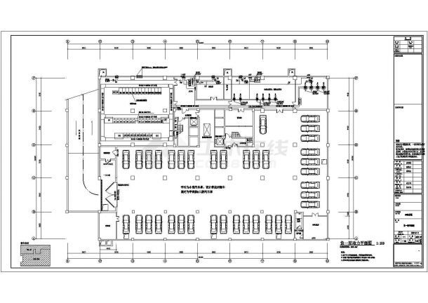 [安徽]二十二层科研楼电气全套施工图纸（包含人防设计）-图二