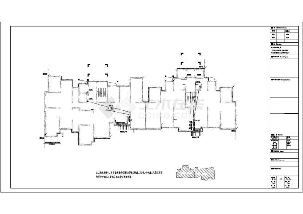 某10370.63㎡地上十六层钢筋混凝土结构住宅建筑电气图纸（二类高层，二级负荷）-图二