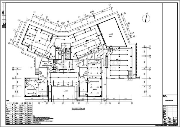 [云南]某12189.07㎡大型高层商住楼全套电气施工图纸（含多种户型）-图二