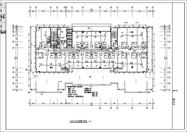 [广西]某24456.74㎡知名钢铁公司二十层办公楼电气施工图纸（一类高层）-图二