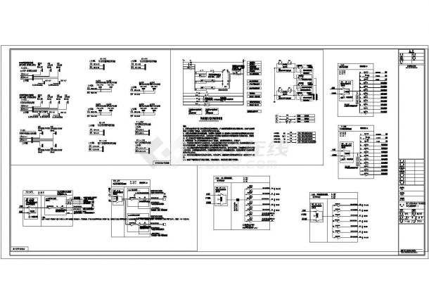[山东]63459.56㎡三十三层大型高层商住楼全套电气施工图纸120张（含车库及会所）-图二