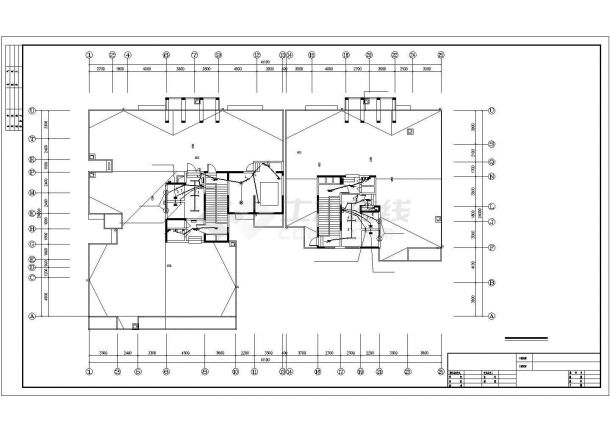 [西安]二十三层小区住宅楼全套电气施工图纸（二级负荷）-图二