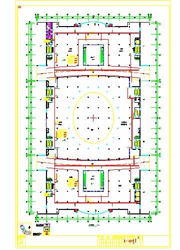 [山东]387003㎡四层钢筋混凝土结构购物中心全套电气施工图纸_图1