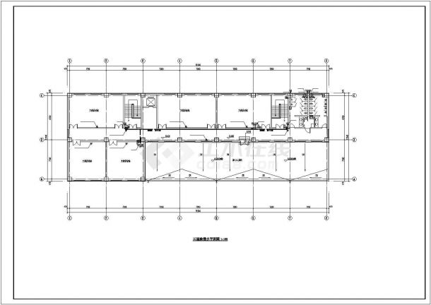 三层公共建筑及防空地下室给排水施工图纸-图二