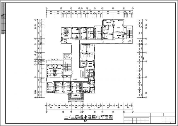 [重庆]3000㎡四层卫生院四层大楼电气施工图纸_图1