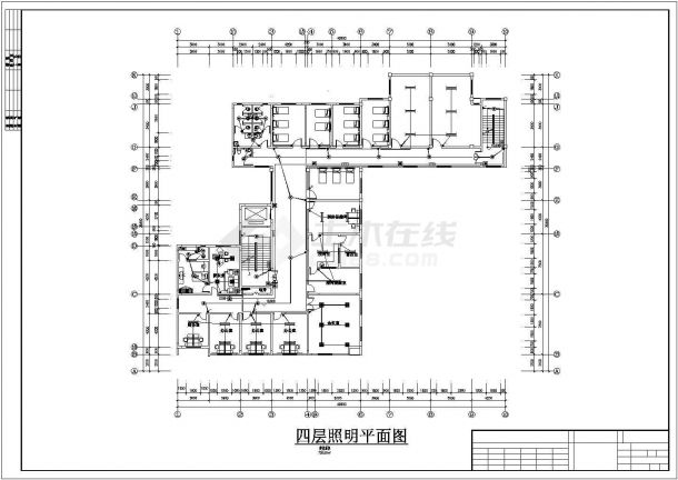 [重庆]3000㎡四层卫生院四层大楼电气施工图纸-图二