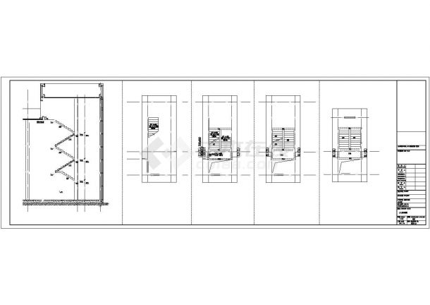 【山东】三层框架结构管件车间及办公楼结构设计施工图-图一