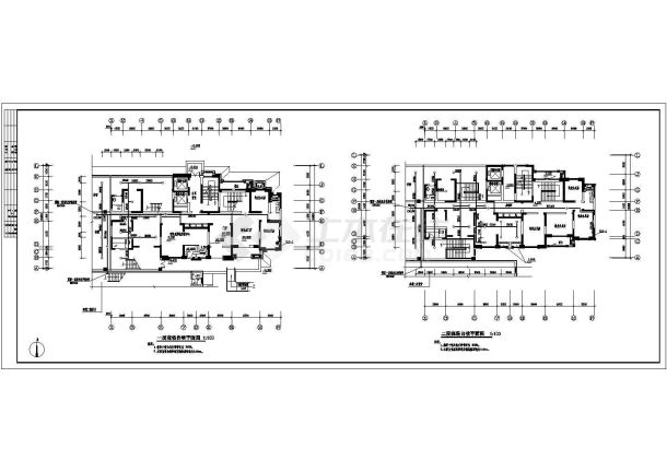 某24110㎡二十六层商住楼给排水施工图-图一