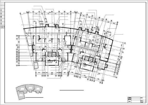 某21526.55㎡一类住宅楼给排水设计施工图-图一