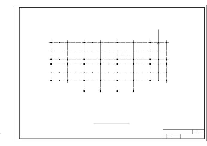 常德市某5000平米六层框架结构宾馆毕业设计图纸（含建筑图、结构图、计算书）_图1