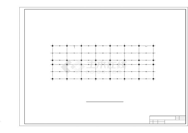 常德市某5000平米六层框架结构宾馆毕业设计图纸（含建筑图、结构图、计算书）-图二