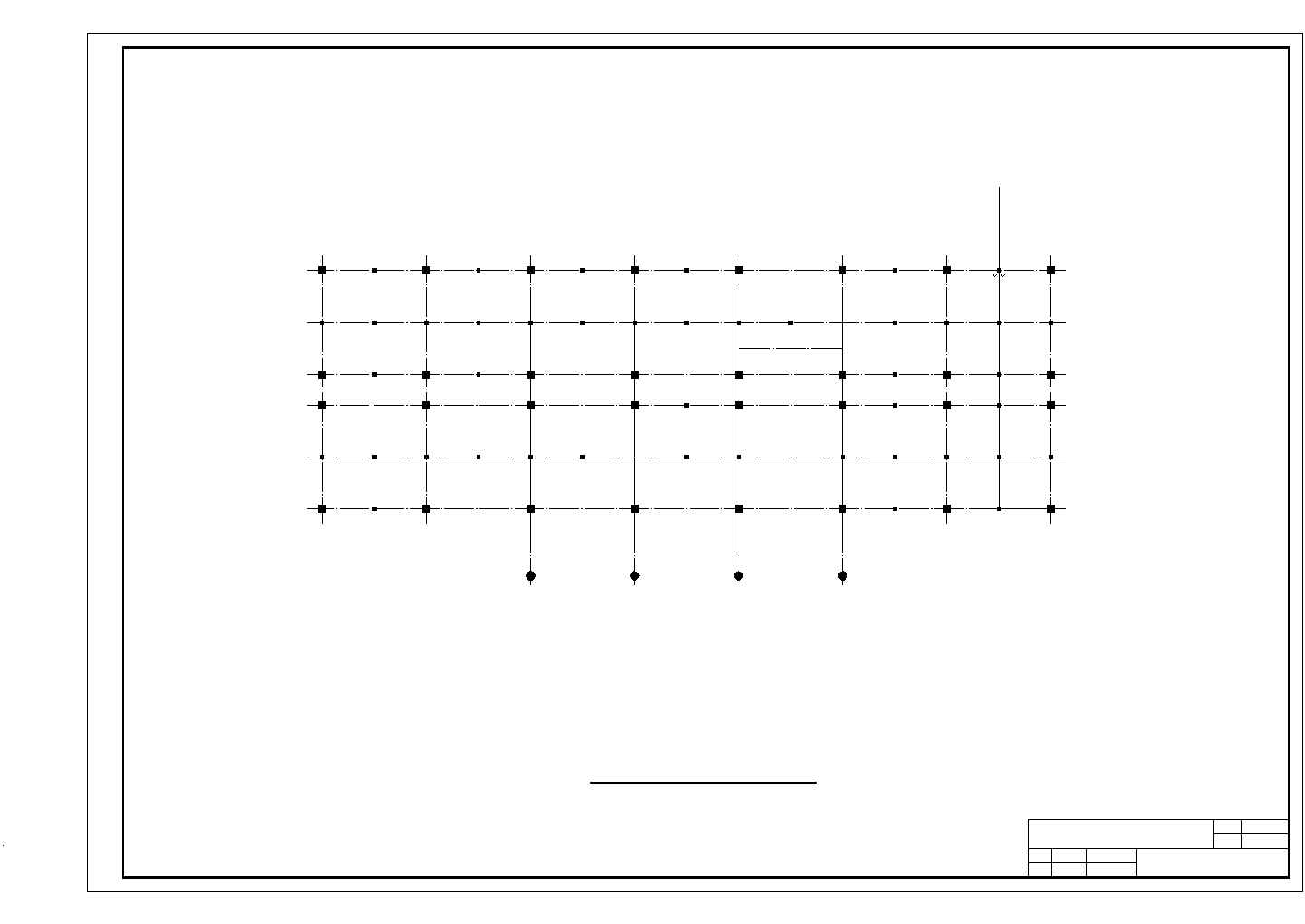 常德市某5000平米六层框架结构宾馆毕业设计图纸（含建筑图、结构图、计算书）