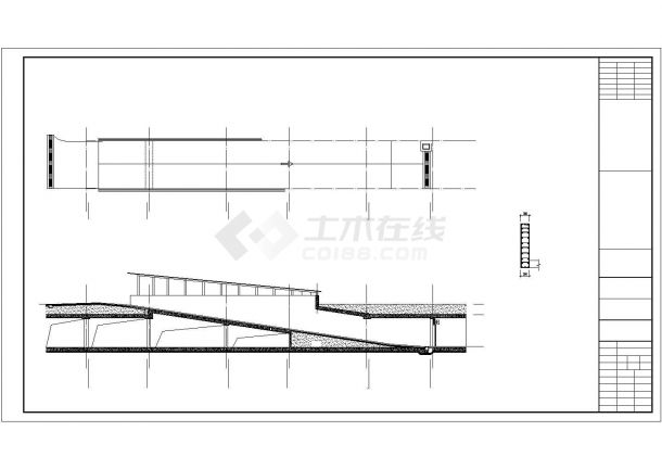 某框架剪力墙地下车库结构设计施工图-图二