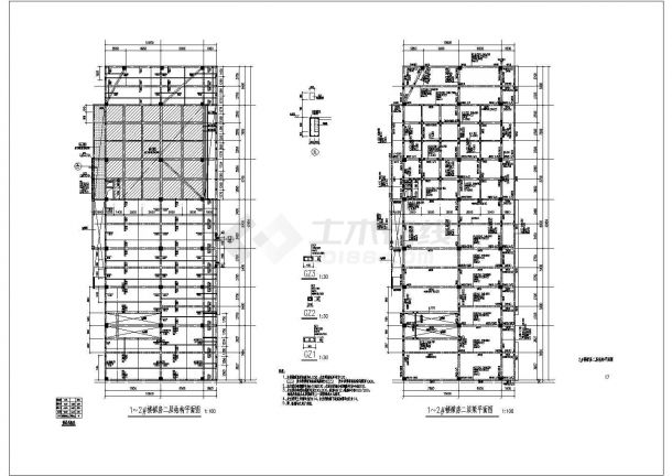 【温州】某二十层剪力墙结构经济适用房结构设计施工图-图一