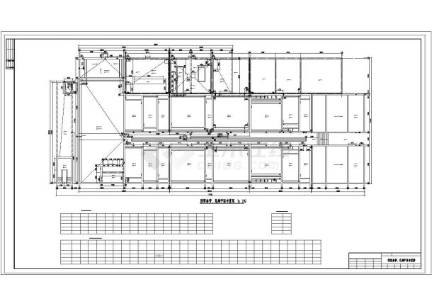 某污水处理厂建筑结构CAD示意详图-图二