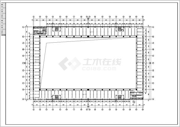 北京某度假村温室大棚消防电气图纸-图二