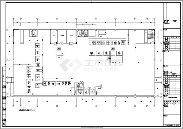 [南京]7524.6㎡三层科研大楼净化空调系统全套施工图纸-图二