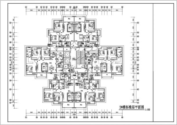 [四川]三层知名商业广场空调通风及防排烟系统初级设计图-图一